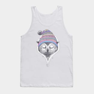 Winter owl Tank Top